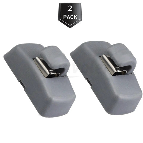 Volkswagen Interior Sun Visor Hook Clip Bracket Set 2 Pcs Replacement For Beetle Lupo EOS Golf GTI Mk4 Jetta Polo Touran Passat B5 B6 And Skoda Seats
