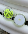 Solid 3 Pack Circular Bubble Level Stickers To Nail Your Alignment Camera Tripod Turntable And Telescope Precision Mounting Gear Straight Shooting Tool, acrylic bubble levels with clear degree markings.