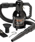 Industrial Air Blaster For Quick Kickin It Clean Cleanup Of Clothes Surfaces Electronics And Car Interiors With High Volume Low Pressure Airflow Powerful 1.3 HP Motor 18000 CFM 3.5 PSI Lifts Fibers Dust Debris Without Wetting