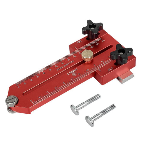 Ultimate Pro Grade Thin Rip Jig Guide For Table Saws, Repeats Narrow Strip Cuts With Precision, Aluminum anodized tool
