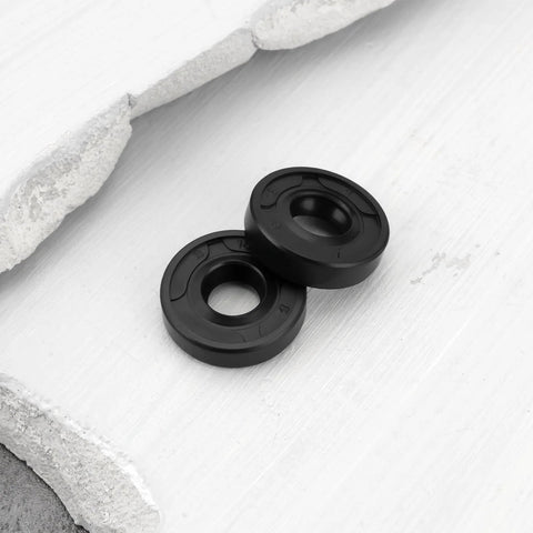 Two black rotary shaft seals, 8x18x5 mm radial oil seal for Milwaukee 2771-20 transfer pump