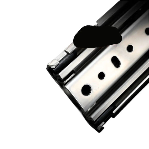 Super Heavy Duty Stainless Steel Drawer Slides Rail, 22 inches, sleek design, suitable for cabinetry and workbench applications.