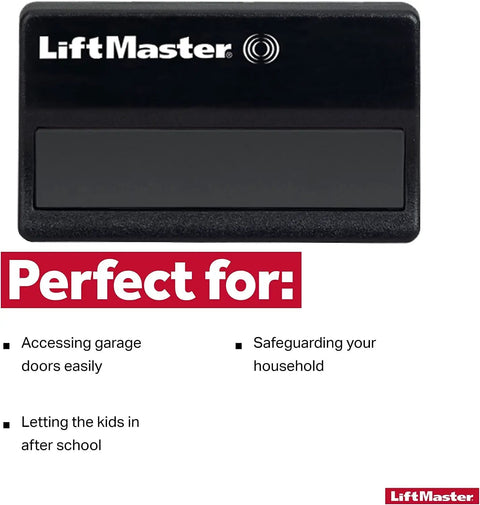 371LM Garage Door Remote With Visor Clip One Button OEM Replacement Compatible With Sears And Craftsman Openers Purple Learn Button
