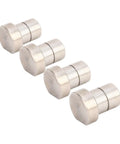 Stainless Steel Bench Dog Clamps Set Of Four For 20mm MFT Table Holes, Woodworking Positioning And Fixing Tools