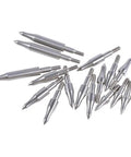 12 Pack Steel Archery Field Points For Target Practice 75 100 125 150 200 250 300 Grain Bullet Points