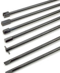 Must-Have Heavy Duty Seven Piece Spare Tire Retrieval Tool Kit With Lower And Raise Pulleys For Cradle Suspended Tires Color Coded