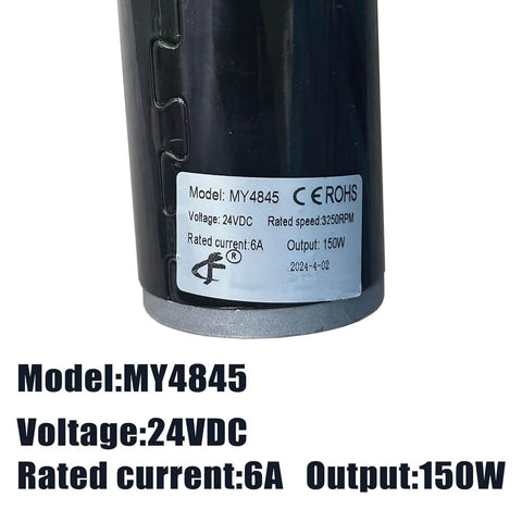 24V 3250RPM High Power Motor Gearbox Upgrade For Ride On Cars And Go Karts Beefed Up Torque Rear Side High Torque Motor