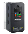 5HP 220V Single Phase To 3 Phase VFD Drive For AC Motors, 3.7 kW Variable Frequency Controller front view