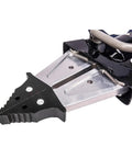 Close-up of the Heavy Duty Electric Hydraulic Flange Spreader Tool For Bearings and Tight Metal Parts showing the steel load frame.
