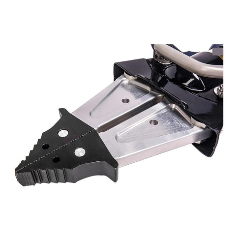 Close-up of the Heavy Duty Electric Hydraulic Flange Spreader Tool For Bearings and Tight Metal Parts showing the steel load frame.