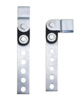 Two Pack Swivel Style Exhaust Hanger 360 Degree Heavy Duty Muffler Tailpipe Clamp for Universal Fit Easy Install Durable Exhaust System Support