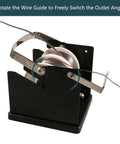 Solder Wire Spool Holder and Distributor for Electronics DIY Friendly Stand with heat-resistant base, adjustable distribution arm