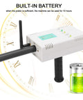 Portable Underground Metal Detector For Treasure Hunters Long Range 0 To 1200 Meters Handheld with built-in battery illustration