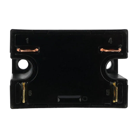 Front view of Heavy Duty General Purpose Relay 30A At 277V With Dust Cover And Quick Terminal For Easy Hookup 200 240VAC Industrial Grade