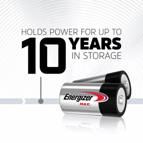 Heavy Duty C Cell Alkaline Batteries 8 Pack Deliver Serious Long Lasting Juice For Flashlights Radios Toys And High Drain Gadgets Built Tough To Handle Any Daily Grind with storage information.