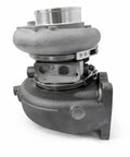 Direct Fit Turbocharger Replacement For Maximum Boost And Efficiency, 5327337 Part, side view, gray and durable metal construction