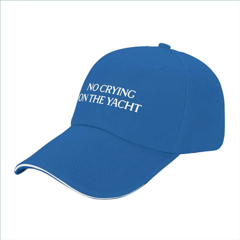 Blue Golf Hat For Daughter Adjustable Cap With Cool Style And All Day Comfort Breathable Fit For Outdoor Fun Sun Safe Protection