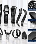 Heavy Eight Piece Drain Cutter Head Set Designed For Ridgid K400 with durable spring steel and sharp cutting edges.