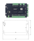 Top view of Offline 3 Axis CNC Controller System With Handheld Controller And Router Motion Control Boss Level DSP Based B51E Module