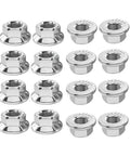 Secure Your Ride With This Killer 16 Piece M10x1.25 Wheel Lock Lug Nut Kit Set For Yamaha Raptor And Grizzly ATVs Plus Polaris Models To Stop Theft Dead In Its Tracks. Stainless steel wheel lock lug nuts, 16-piece M10x1.25 ATV kit