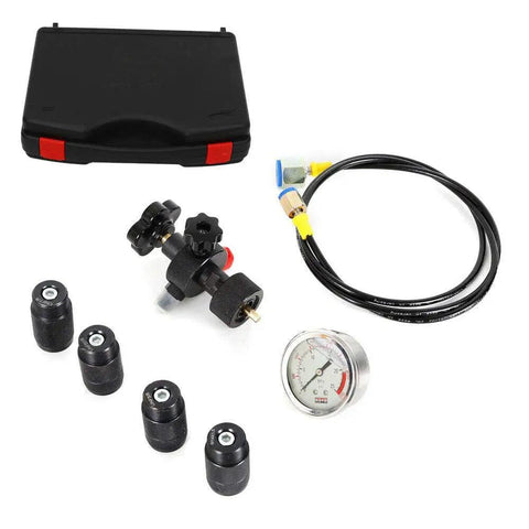 3500 Psi Hydraulic Accumulator Nitrogen Charging Kit With Gas Valve Test Kit And Inflatable Tool For Beefy Pressure Testing And Easy Inflation Checks, Compact Safe Heavy Duty