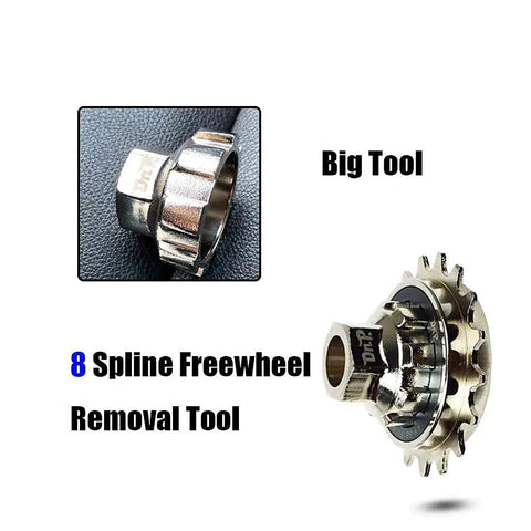 Rippin BMX Freewheel 16T With 30 Points Of Engagement threaded B1.37x24TPI removal tool shown in metallic finish
