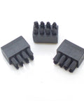 Black Replacement Arrow Rest Brushes For Archery Bow Setup shown in group of three for smooth rest function and hunting