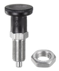 Built Like A Tank With Rustproof Stainless Steel This Ball Nose Spring Plunger with knob and threaded mount for secure fit.