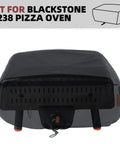 Custom Fit Tabletop Pizza Oven Cover For Leggero Series 2238 2379 5967, waterproof 600D PVC with drawstrings, front view.