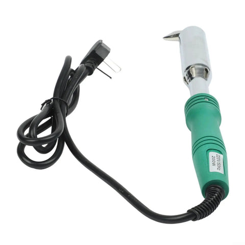 Pro Grade Electric Soldering Iron With Plastic Handle, 200W, 220V, Constant Temperature Control, Heavy Duty Soldering Tool