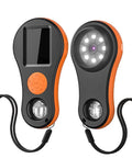 Handheld Digital Microscope With 2-In IPS Color Screen Portable Macro Magnifier For Curious Kids Built-In 8 LED Lights USB Compatible With PC And Mac Stores 200 Photos SD Expandable Fixed And Ultra Macro Focus, orange and black
