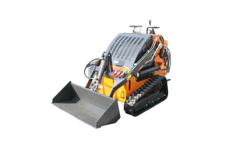 Compact Powerful 23HP Mini Skid Steer Loader With Bucket For Construction Garden Farm And Park Projects Built To Tackle Tough Jobs