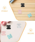 4 Pack Childproof Refrigerator Door Locks in multicolor for easy install, no drill babyproofing with strong adhesive for safety.