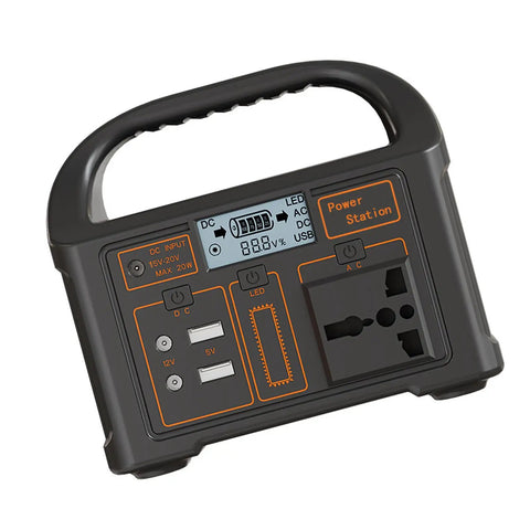 Kickass Portable Solar Power Station Packs Enough Juice To Run Phones Laptops And Tiny Appliances While Camping Or Hitting The Road. Smart Chip Guard Prevents Overloads.