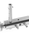 Heavy Duty Knifemaker Center Punch And Height Scribe Tool Built Like A Tank With Solid 303 Stainless Steel Body, detailed view showing height scribe.