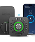 U-Bolt Pro WiFi Smart Lock With Fingerprint ID Auto Unlock App Remote Control Share Access Built-In Door Sensor Backlit Keypad