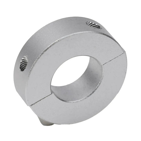 Heavy Duty Aluminum Alloy Rings Split Clamp Collar For Shaft 25mm Strong Grip Industrial Gear And Soft Shafts With Long Service Life And Low Axial Load Support Keeps Locked Tight For Builds Ideal For Pros Want Reliable Durability. 25mm aluminum split clamp collar with set screws