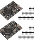 Mega 2560 Pro Embedded Board with CH340G USB UART Converter and ATmega2560-16AU Chip, Arduino Mega 2560 module duo with pin headers.
