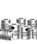 Heavy Duty Parallel Line Coupling For Motor With Aluminum Alloy Build, multiple sizes for 3D printer groove cardan shaft parts.