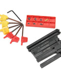 CNC Lathe Tool Holder CLCR 10mm Boring Bar Set With 7 Carbide Inserts And 7 Wrenches For Turning DZ17 Pro Grade Heavy Duty Cutting Tooling Kit