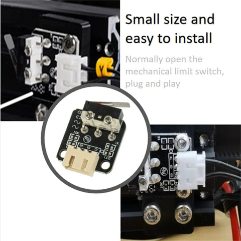 Five Pack 3D Printer Limit Switch Kit For Ender 3 Ender 3 Pro Ender 3 Max CR10 V3 S4 Series plug and play installation