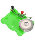 Two Pack Electromagnet Lab Kit For Electromagnetic Induction Experiments, green base with metal coil, for classroom teaching