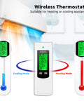 Smart Programmable Wireless Plug In Thermostat Outlet With Built In Temperature Sensor And Remote Control Real Time Temp Detection