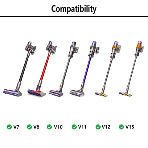 Go To Groom Tool For Dyson Vacuum Cleaners Pet Hair Attachment With Extended Hose And Trigger Lock Fits V15 V12 V11 V10 V8 V7
