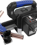 Hiedmeil Electric Cordless Copper Pipe Bender with adjustable angle, suitable for soft copper and aluminum pipes.
