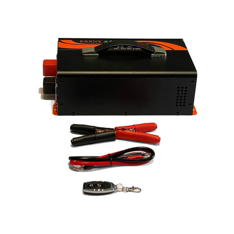 Beast 2000W Pure Sine Wave Inverter 48V DC To 110V 120V AC Power Converter with cables and remote control