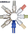 Heavy Duty Diamond Finger Router Bit Kit Features Eight Tough Milling Profile Tools For Granite Marble Concrete And Tile Designed To Polish Rough Edges Into Silky Smooth Finishes On Cnc Grinders And Tumblers Daily, showing assorted grit tools.