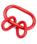 Red G80 Chain Sling Ring Oblong Master Link Hoist Ring For Lifting Rigging 8 Ton Capacity 17636 Lbs Heavy Duty Steel