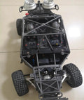 Hardened Steel Ring Gear And Planetary Gear Set For Traxxas UDR Unlimited Desert Racer frame and tires view.