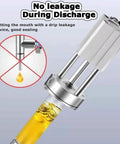Heavy Duty Horizontal Liquid Filling Machine 100 To 1000 Milliliter Automatic Pneumatic Bottle Filler showing no leakage during discharge.